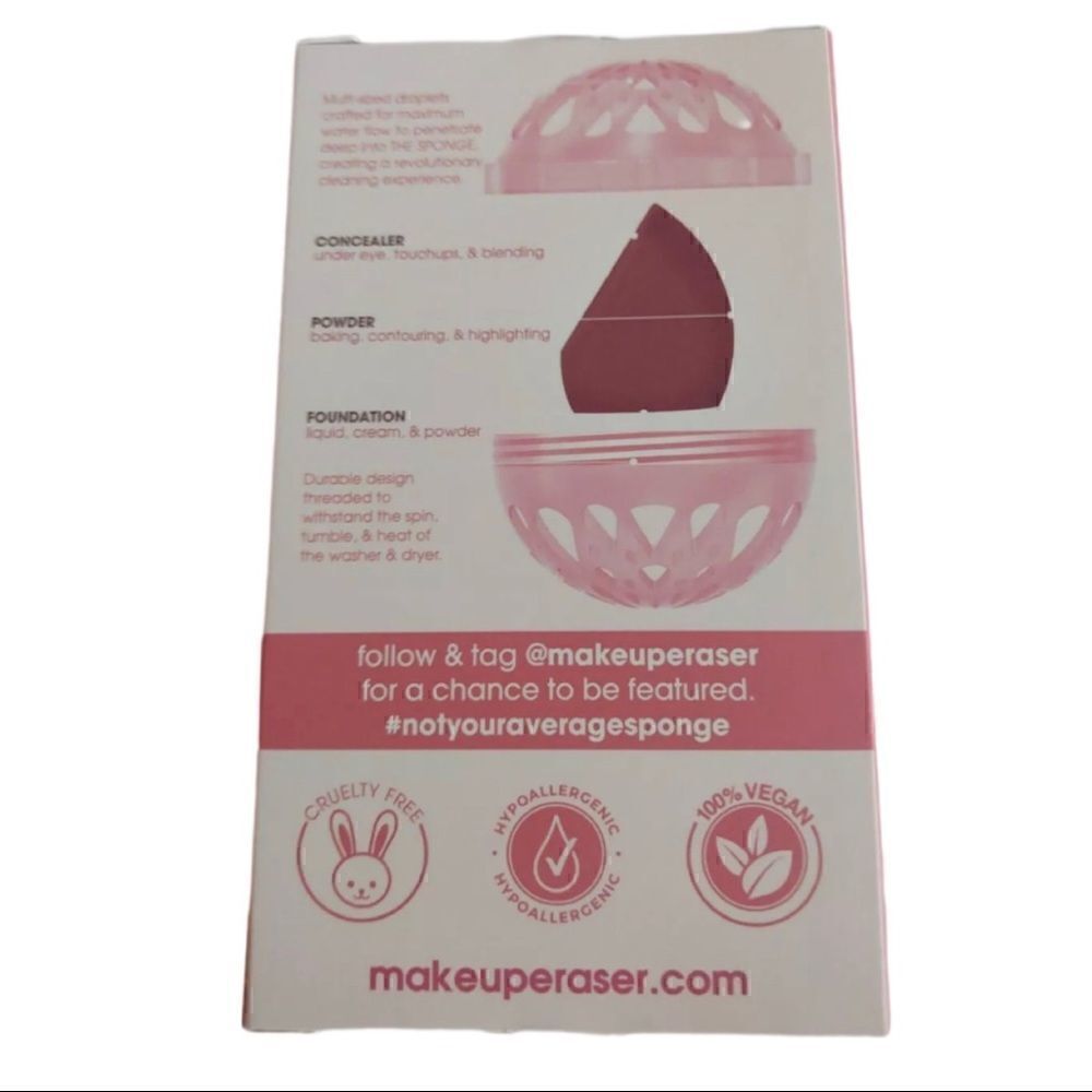 NEW! Makeup Eraser Sponge With Washing Machine Ball - Picture 5 of 8